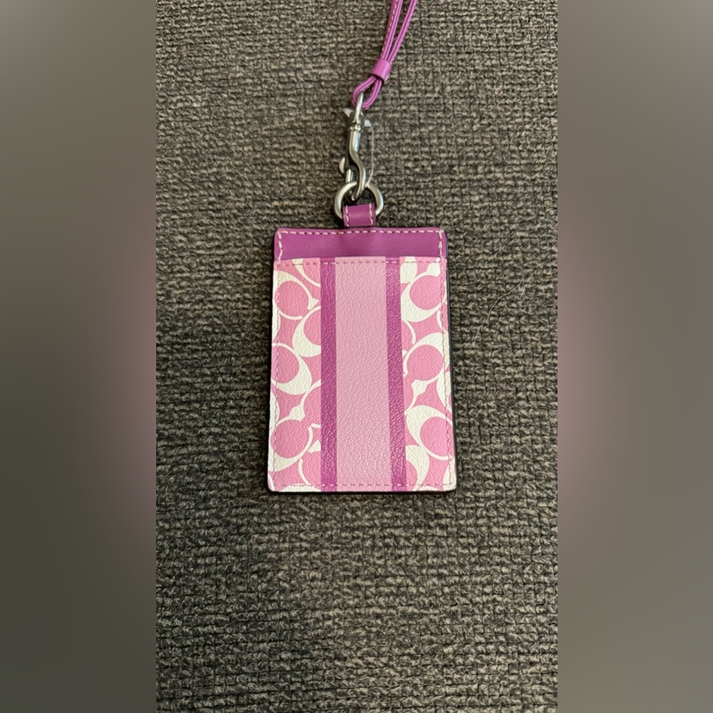 Coach lanyard
